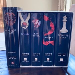 Twilight series set.